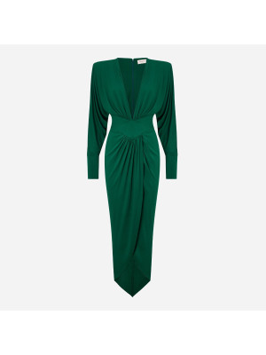 Long Maxi Dress  ALEXANDRE VAUTHIER 234DR2023-CYPRESS-GREEN
