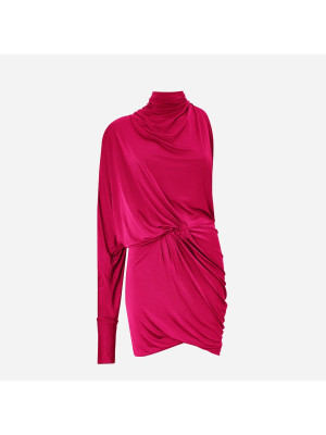 One Shoulder Mini Dress ALEXANDRE VAUTHIER 241DR2055-PINK