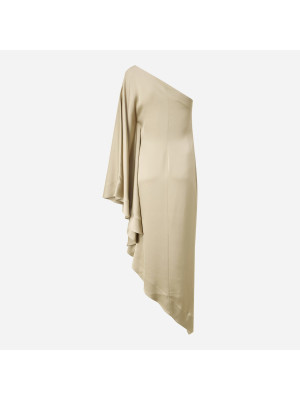 Long Asymmetrical Dress  ALEXANDRE VAUTHIER 241DR2078-BEIGE