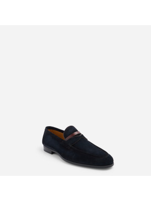 Slip on Loafers MAGNANNI 24774-AZUL-CAOBA-CAOBA