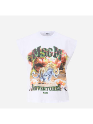 Logo Adventures T-Shirt  MSGM 3641MDM123-247002-01