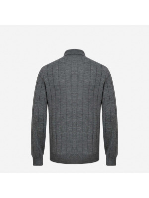 Wool Silk Ribbed Sweater GRAN SASSO 57137-13118-071-071