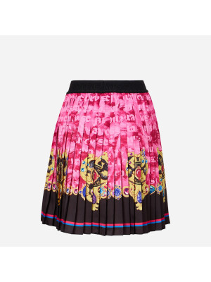 Pink Pleated Mini Skirt  VERSACE JEANS COUTURE 76HAE8P1-G49