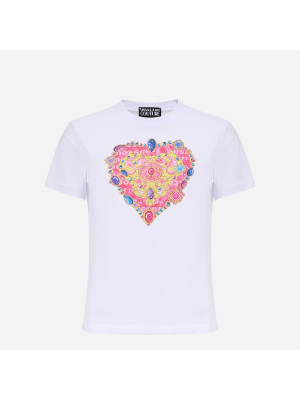 Heart Couture T-shirt VERSACE JEANS COUTURE 76HAHL01-G03