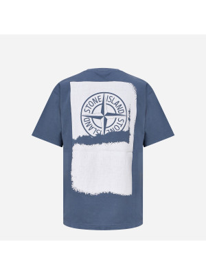 Scratched Print T-Shirt STONE ISLAND 2RC89-V0024