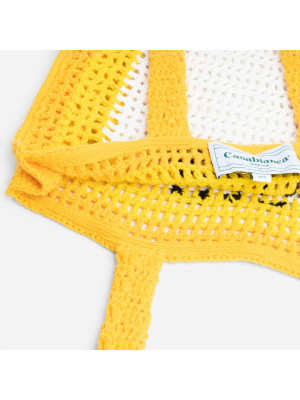 Atlantis Crochet Bag CASABLANCA AS23-BAG-011-03-YELLOW