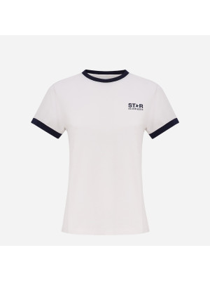 Logo Slim Fit T-Shirt GOLDEN GOOSE GWP01846-P001489-11782