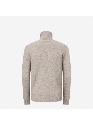 Tonal Turtleneck Sweater AMI HKS427-005-265