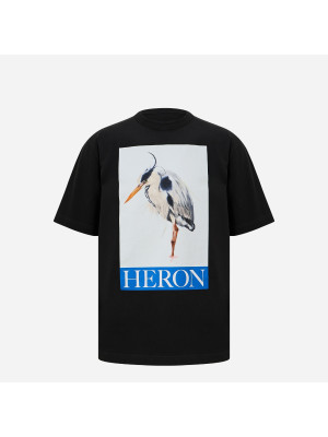 Heron Bird Painted SS Tee HERON PRESTON HMAA032F23JER004-1046