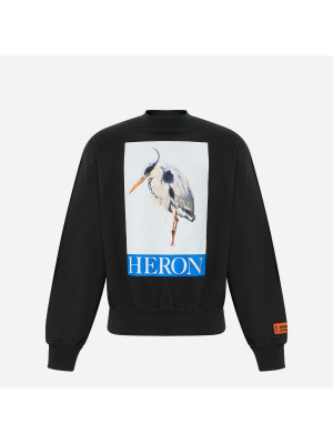 Heron Painted Sweatshirt HERON PRESTON HMBA020F23JER004-1046