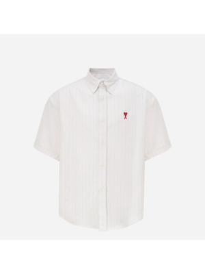 Embroidered Logo Shirt AMI HSH230-CO0067-195