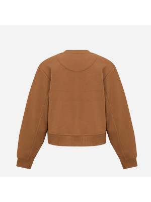 Sportswear Sweatshirt ADIDAS BY STELLA MCCARTNEY IT8282-BROWN