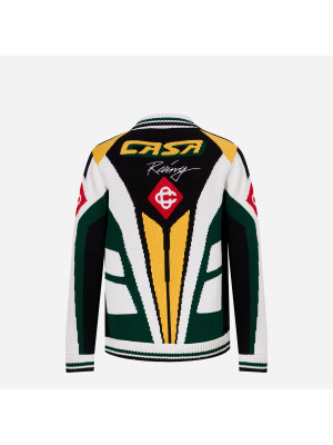 Casa Racing Knit Jacket CASABLANCA MS24-KW-671-01-CASA-RACING