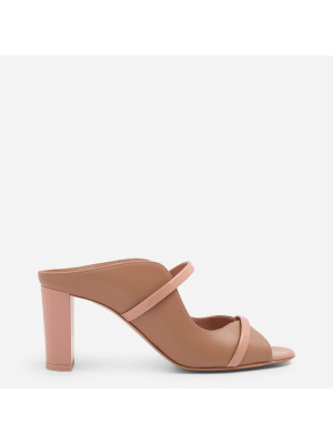 Norah 70 Heeled Mules  MALONE SOULIERS NORAH-MS-70-2-NUDE