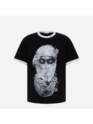 T-Shirt With Mask Roses IH NOM UH NIT NU204-A08