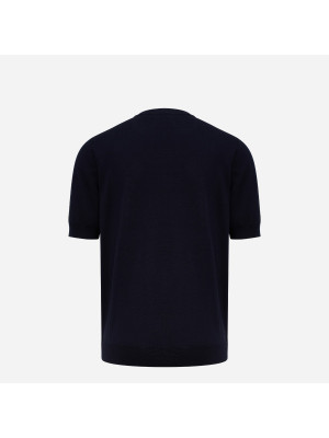 Silk Cotton Yarn T-Shirt PESERICO R59304F18-9104A-62A