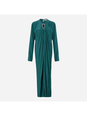 Long Sleeve Draped Dress LANVIN RW-DR0025-4778-H23-275