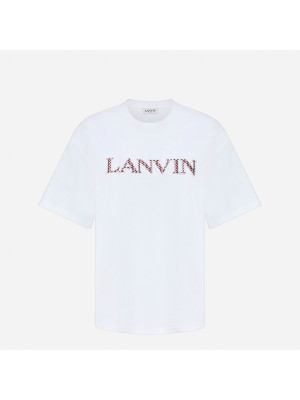 Logo Embroidered T-Shirt LANVIN RW-TS0022-J207-P24-01