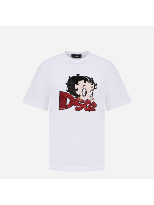 Betty Boop T-Shirt DSQUARED2 S75GD0407-S24668-100