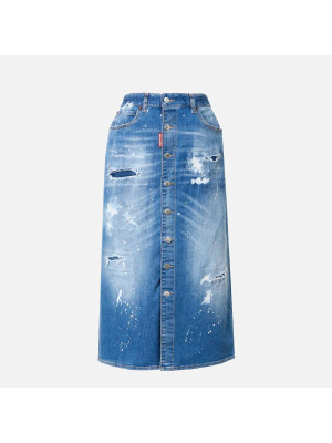 Ice Spots Long Skirt DSQUARED2 S75MA0926-S30789-470-470