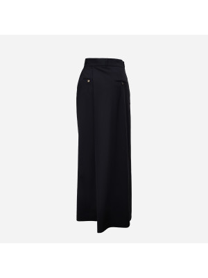 Deconstructed Skirt  AWAKE MODE SS24-S05-ET03-BLACK