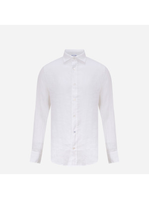 White Linen Shirt JACOB COHEN UC011-03-T518A-A00