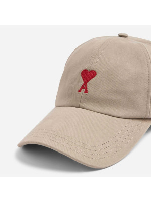 Red Coeur Embroidery Cap AMI UCP006-AW0041-2811