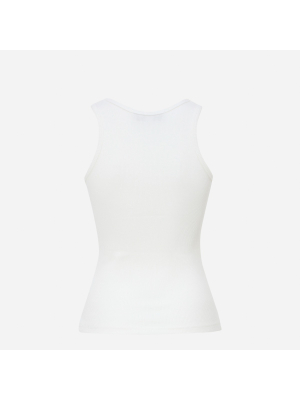 Icon Angels Ribbed Vest FIORUCCI W18TIPV2CWH-WHITE