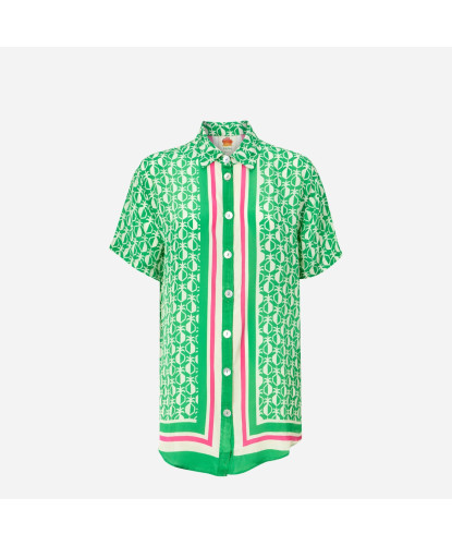 Green Pineapple Shirt FARM RIO 315321-23066
